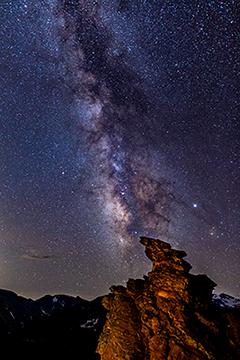 Rock Cut Milky Way