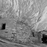 Black and White Anasazi Ruins