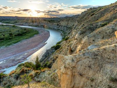 Wind River Canyon Golden Hour