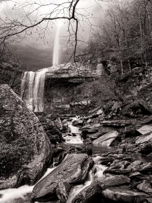 Foggy Morning at Kaaterskill Falls