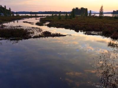 Purple Sunrise on Brown's Tract Inlet 