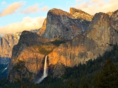 Bridalveil Falls Sunset