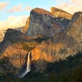 Bridalveil Falls Sunset