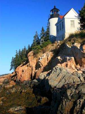 Bass Harbor Light House - vertical