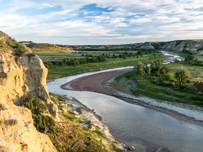 Wind Canyon Valley in Theodore Roosevelt National Park