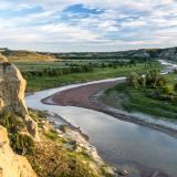 Wind Canyon Valley in Theodore Roosevelt National Park