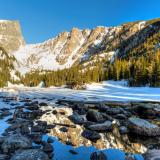 Rocks and Reflections in Dream Lake