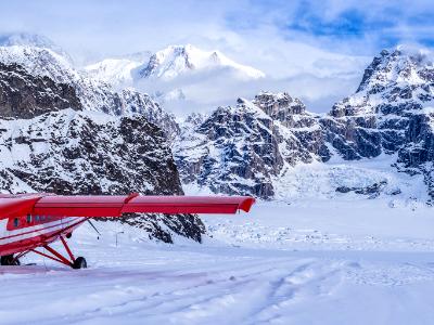 Ruth Glacier Landing