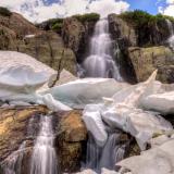 Melting Snow at Timberline Falls