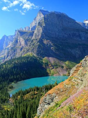 Angel Wing Mountain & Grinnell Glacier