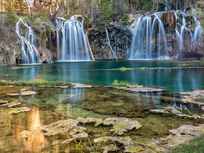 Morning Reflections in Hanging Lake Morning Reflections in Hanging Lake