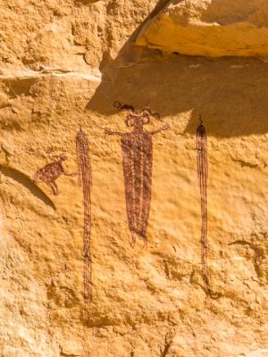 Head of Sinbad Pictograph Panel