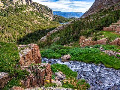 Lock Vale from Timberline Falls