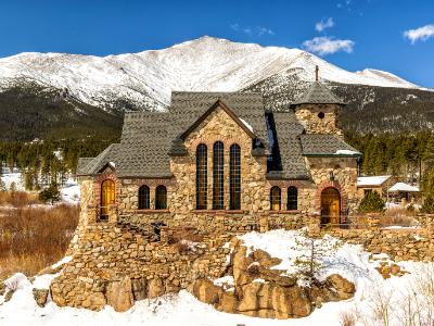 Chapel on the Rock at Camp St. Malo