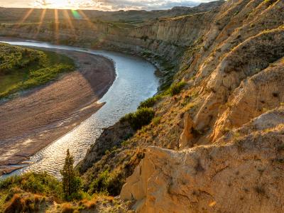 Wind Canyon Sunset