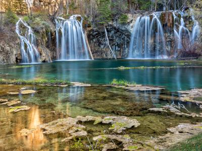 Morning Reflections in Hanging Lake