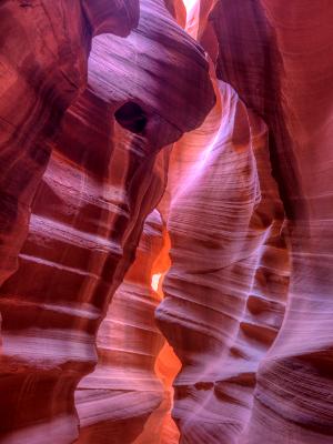 Antelope Canyon Entrance Light