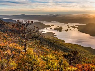 Lake George Narrows Sunset