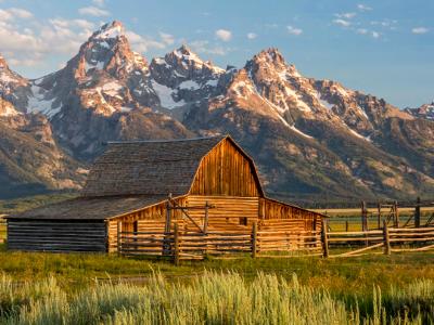 Moulton Farmstead in Granbd Teton