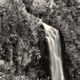 OK Slip Falls Black & White