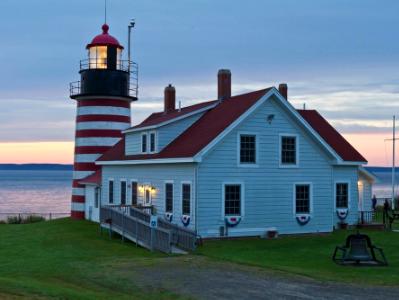 West Quoddy Head Lighthouse Sunrise