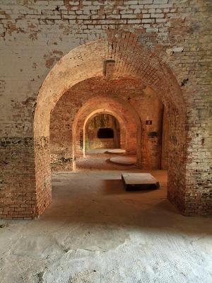 Fort Pickens Interior Arches