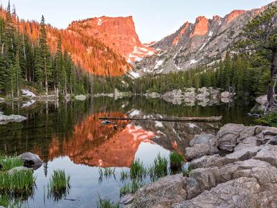 Hallett Peak Alpenglow