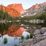 Hallett Peak Alpenglow