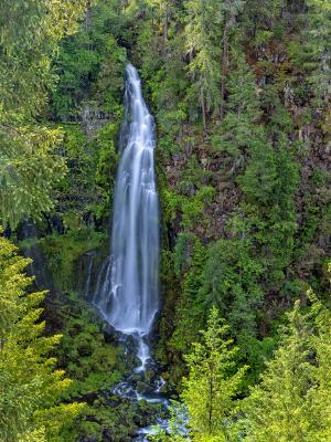 Barr Creek Falls Flows into Mill Creek