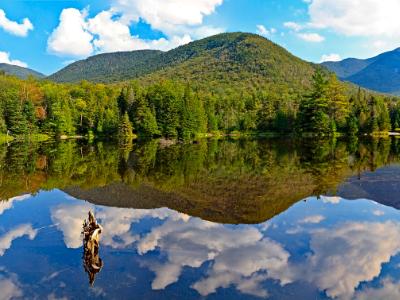 Marcy Dam Pond Panorama