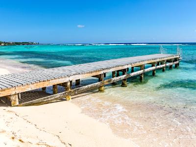 Pier on Grand Cayman Beach