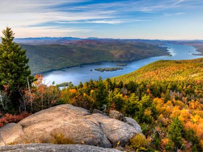 Lake George from Black Mountain Lookout