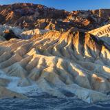 Zabriske Point Eroding Badlands