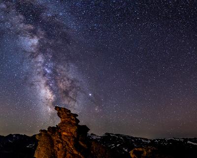 Rock Cut Milky Way and Continental Divide