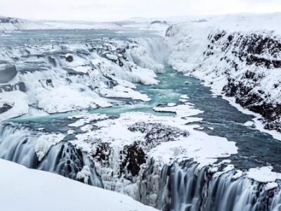 Gullfoss Frozen Majesty