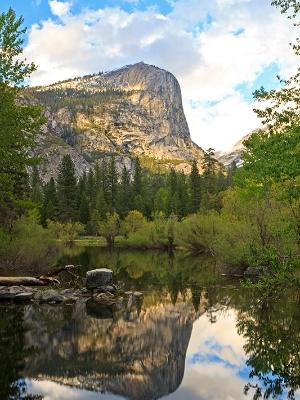 Yosemite Mirror Lake Mt. Watkins