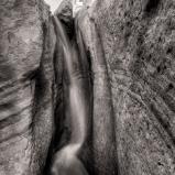 Willis Creek Waterfall Black & White