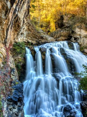 Silky Cullasaja Falls