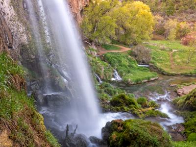 Rifle Falls From Below