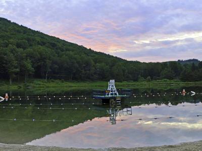 Pine Hill Lake Sunset