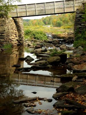 Reflected Bridge in Vly Creek