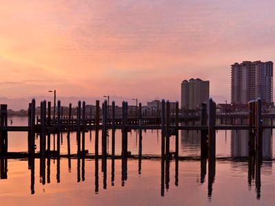 Quietwater Beach Sunrise Panorama