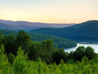 Pepacton Reservoir Overlook Panorama