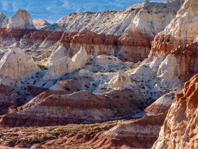 Melting White Cliffs