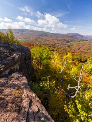 Monka Hill Ledge  Autumn View