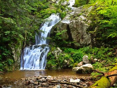 Upper Wedge Brook Falls and Pool