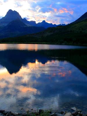 Swiftcurrent Sunset