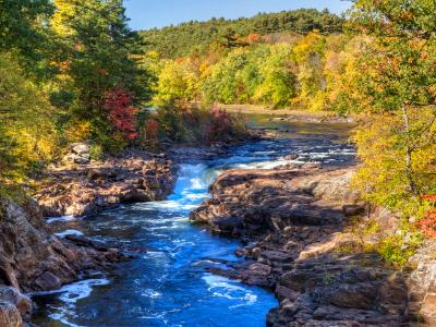 Autumn on Rockwell Falls