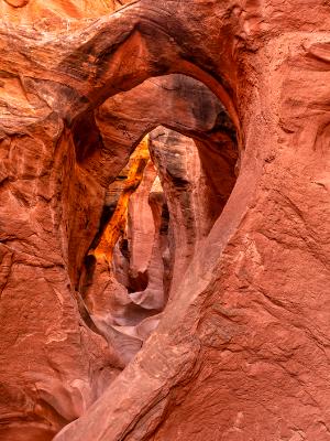 Corkscrew Arches in Peekaboo Slot Canyon