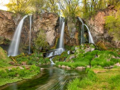 Lush Rifle Falls Long Exposure